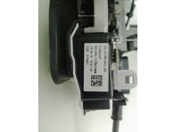  31440397 CERRADURA PUERTA LAT TRA IZQ VOLVO V40 Fastback (525, 526)|Desguaces La Cabaña
