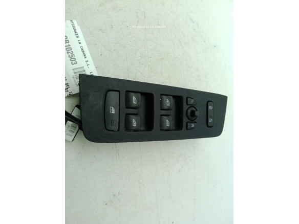 31376495 MANDO ELEVALUNAS PUERTA LAT DEL IZQ VOLVO V40 Fastback (525, 526)|Desguaces La Cabaña