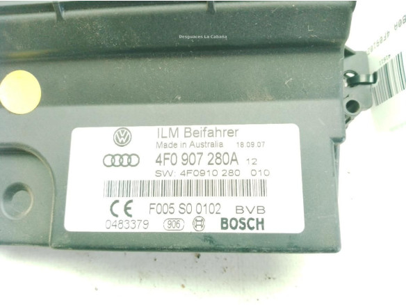4F0907280A  4F0910280 CENTRALITA MOTOR AUDI A6 (4B2, C5)|Desguaces La Cabaña