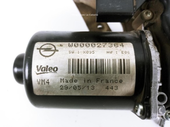   MOTOR LIMPIAPARABRISAS DEL IZQ OPEL ZAFIRA TOURER C (P12) |Desguaces La Cabaña