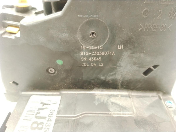 CERRADURA PUERTA LAT DEL IZQ OPEL ASTRA K (B16)|Desguaces La Cabaña