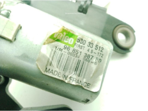 9685138780 MOTOR LIMPIAPARABRISAS TRA CITROEN BERLINGO (B9)|Desguaces La Cabaña