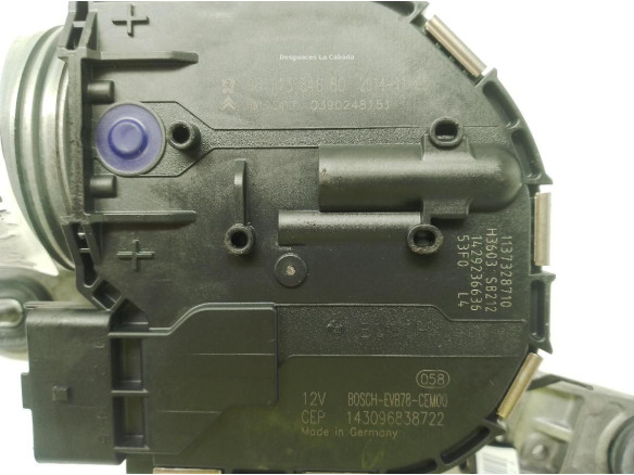 MOTOR LIMPIAPARABRISAS DEL DER CITROEN C4 Picasso II|Desguaces La Cabaña
