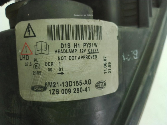 1791506 6M2113D155AG FARO IZQUIERDO FORD S-MAX (WA6)|Desguaces La Cabaña