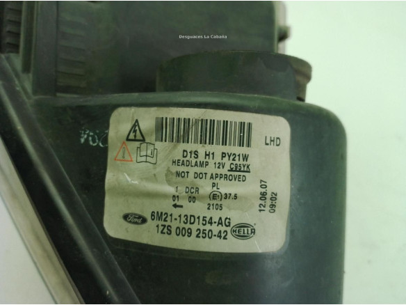 1791503 6S2113D154AG FARO DERECHO FORD S-MAX (WA6)|Desguaces La Cabaña