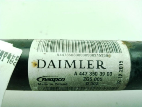 A4473503900 PALIER TRA DER MERCEDES BENZ CLASE V (W447)|Desguaces La Cabaña