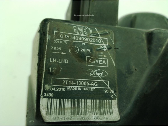 1346495, 2T1413005AG FARO IZQUIERDO FORD TOURNEO CONNECT|Desguaces La Cabaña