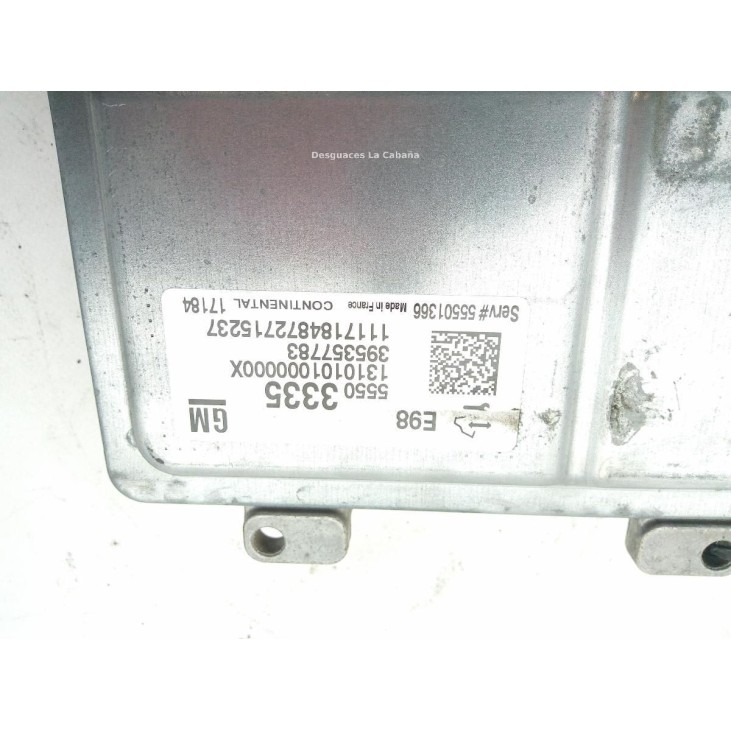  55503335 CENTRALITA MOTOR OPEL INSIGNIA B Grand Sport (Z18) |Desguaces La Cabaña