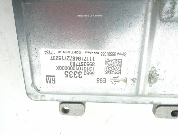  55503335 CENTRALITA MOTOR OPEL INSIGNIA B Grand Sport (Z18) |Desguaces La Cabaña