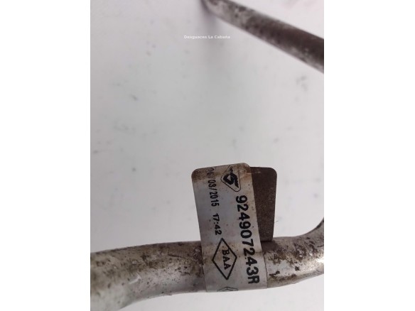 924907243R TUBO AA DE COMPRESOR A RADIADOR AA DACIA SANDERO II |Desguaces La Cabaña