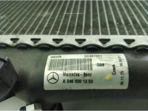 A2465001303 RADIADOR AGUA INFINITI Q30|Desguaces La Cabaña
