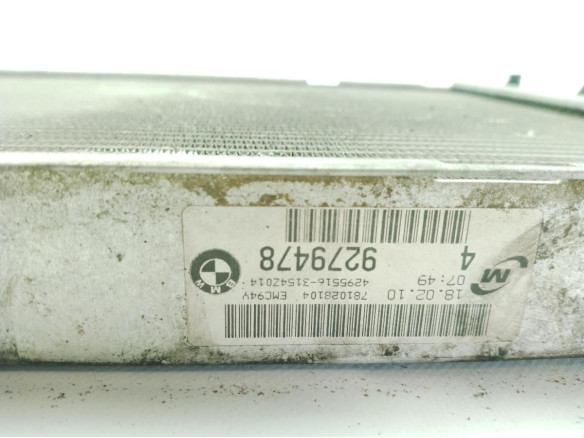 17117788903 9279478 RADIADOR AGUA BMW X1 (E84)|Desguaces La Cabaña