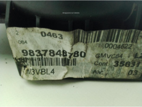 9837848780 RADIADOR AGUA CITROEN C5 AIRCROSS|Desguaces La Cabaña