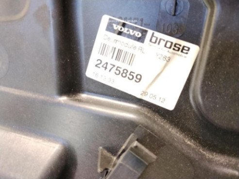 ELEVALUNAS PUERTA LAT TRA IZQ VOLVO S60 II (134)|Desguaces La Cabaña