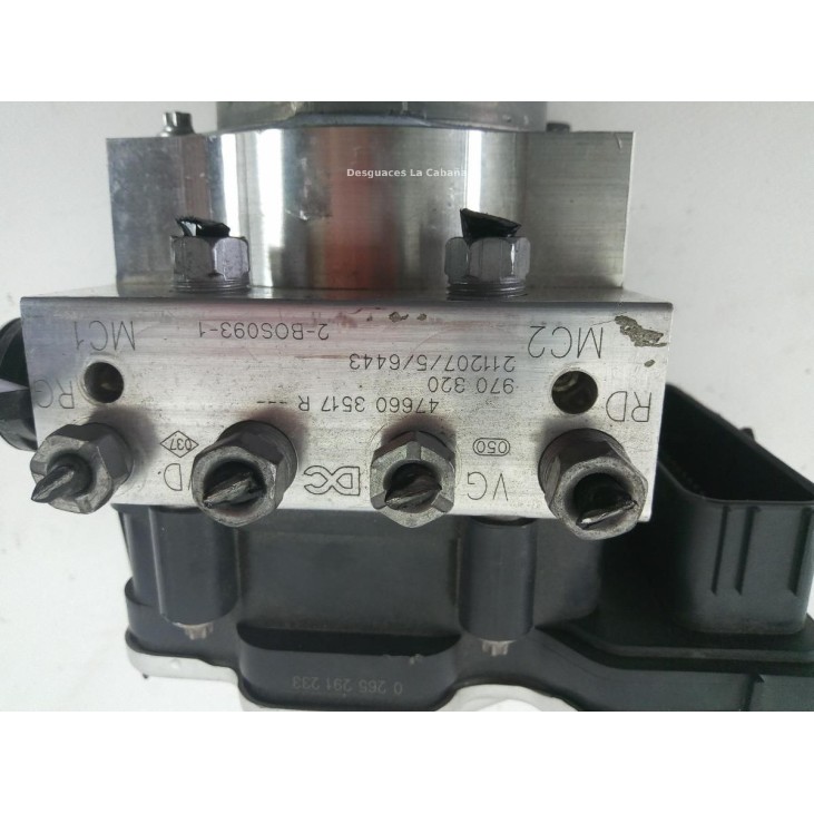 476603517R GRUPO ABS NISSAN TOWNSTAR Furgoneta/monovolumen (XFK) |Desguaces La Cabaña