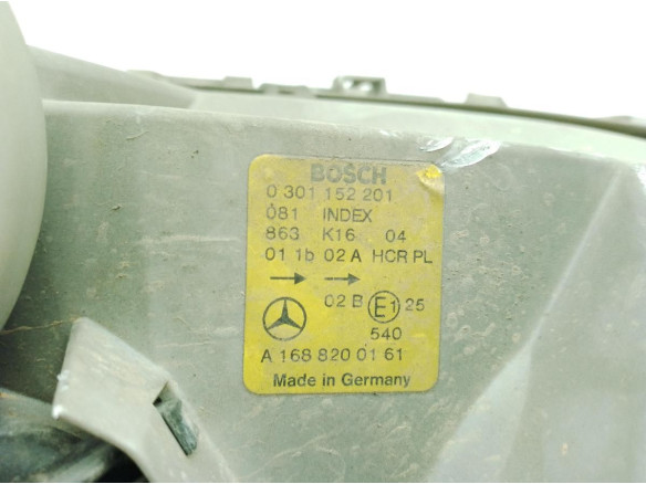 A1688200961 FARO IZQUIERDO MERCEDES BENZ CLASE A (W168)|Desguaces La Cabaña