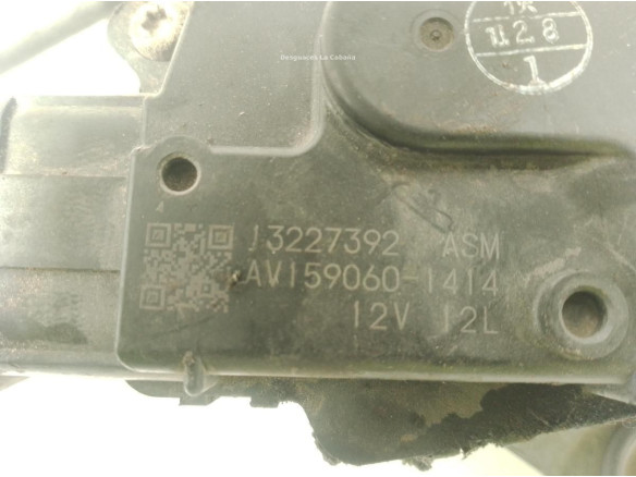 MOTOR LIMPIAPARABRISAS DEL OPEL INSIGNIA A (G09)|Desguaces La Cabaña