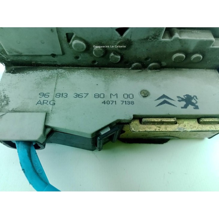 CERRADURA PUERTA LAT TRA IZQ CITROEN C6 (TD_) |Desguaces La Cabaña