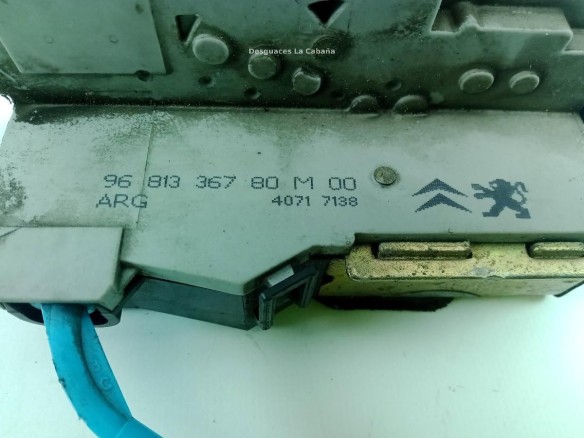 CERRADURA PUERTA LAT TRA IZQ CITROEN C6 (TD_) |Desguaces La Cabaña