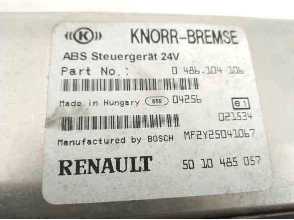 5010485057 MODULO ELECTRONICO RENAULT Premium|Desguaces La Cabaña