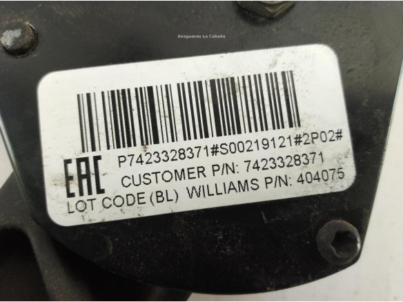 7423328371 PEDAL ACELERADOR RENAULT Premium|Desguaces La Cabaña