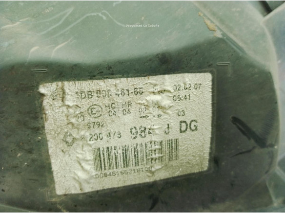 7701057654, FARO IZQUIERDO RENAULT CLIO II (BB_, CB_)|Desguaces La Cabaña