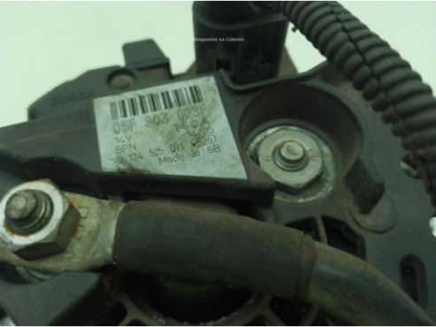  06F903023F ALTERNADOR VW CADDY III Furgón (2KA, 2KH, 2CA, 2CH)|Desguaces La Cabaña