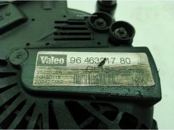 9646321780 ALTERNADOR CITROEN C5 III (RD_)|Desguaces La Cabaña