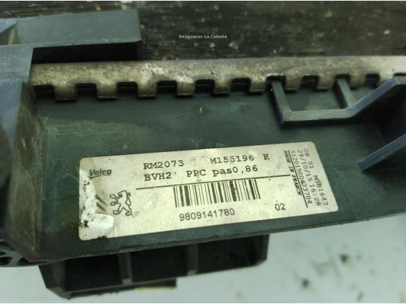 9809141780 RADIADOR AGUA CITROEN C4 Grand Picasso II|Desguaces La Cabaña