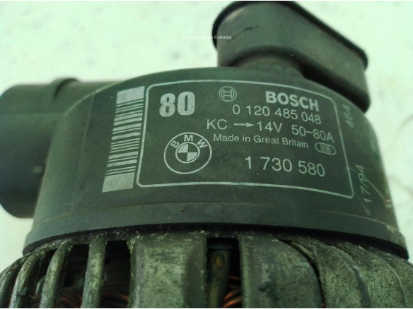 0120485048 1730580 ALTERNADOR BMW 3 (E36)|Desguaces La Cabaña