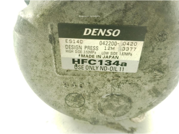 0422000420 COMPRESOR AA TOYOTA PRIUS (_W3_)|Desguaces La Cabaña