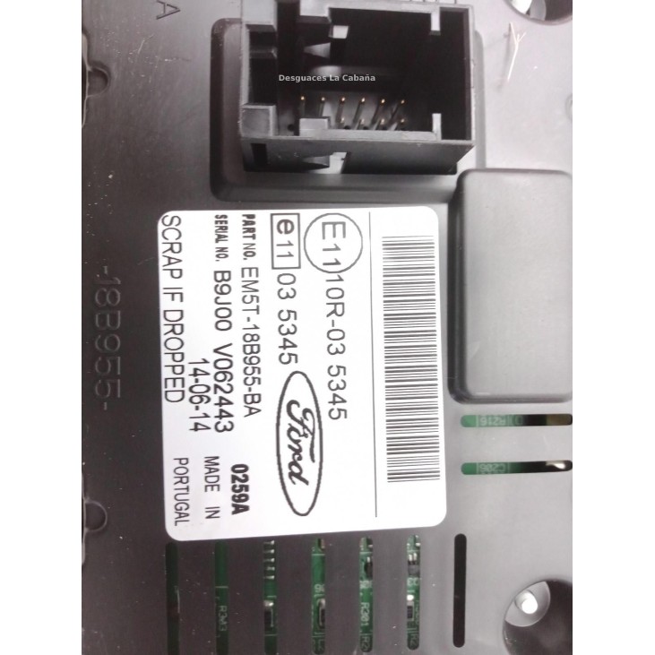 EM5T18B955BA DISPLAY FORD C-MAX II (DXA/CB7, DXA/CEU) |Desguaces La Cabaña
