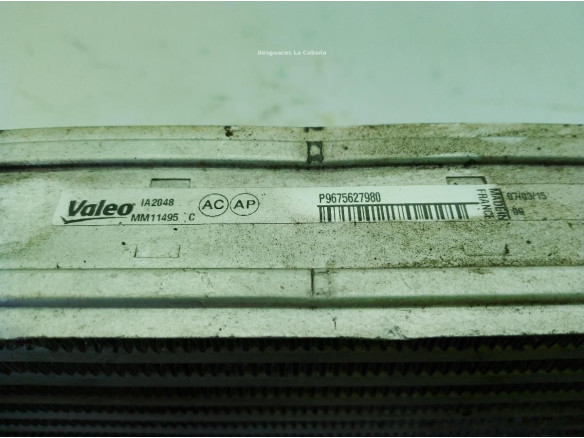 9675627980 INTERCOOLER CITROEN C4 Grand Picasso II|Desguaces La Cabaña