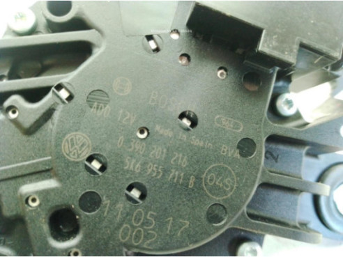 5K6955711B MOTOR LIMPIAPARABRISAS TRA VW POLO (6R1, 6C1)|Desguaces La Cabaña