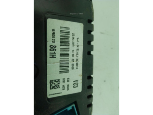 6R0920861H CUADRO INSTRUMENTOS VW POLO (6R1, 6C1)|Desguaces La Cabaña