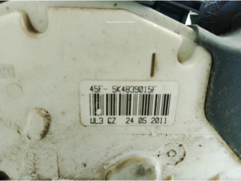 5K4839015F CERRADURA PUERTA LAT TRA IZQ VW POLO (6R1, 6C1)|Desguaces La Cabaña