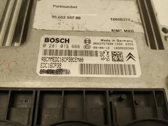 281013666 CENTRALITA MOTOR MITSUBISHI OUTLANDER II (CW_W)|Desguaces La Cabaña