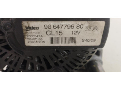 9664779680 ALTERNADOR PEUGEOT 5008 |Desguaces La Cabaña