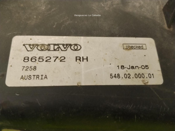 NIEBLA DEL DER VOLVO S40 I (644)|Desguaces La Cabaña