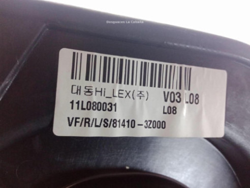11L080031 ELEVALUNAS PUERTA LAT TRA IZQ HYUNDAI i40 (VF) |Desguaces La Cabaña