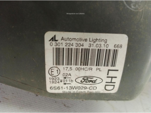 1415694 6S6113W029CD FARO DERECHO FORD FIESTA V (JH_, JD_)|Desguaces La Cabaña