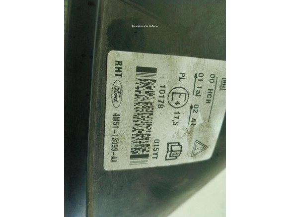 4M5113099AA FARO DERECHO FORD FOCUS II (DA_, HCP)|Desguaces La Cabaña