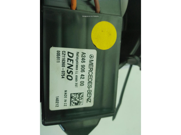 A2469064200 MOTOR CALEFACCION MERCEDES BENZ CLASE B (W246, W242)|Desguaces La Cabaña