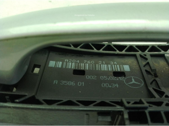 A20476001709999, A2047602134 MANILLA PUERTA LAT TRA IZQ EXT MERCEDES BENZ CLASE B (W246, W242)|Desguaces La Cabaña