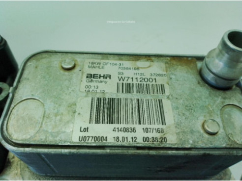 4140836 ENFRIADOR ACEITE MOTOR MERCEDES BENZ CLASE B (W246, W242)|Desguaces La Cabaña