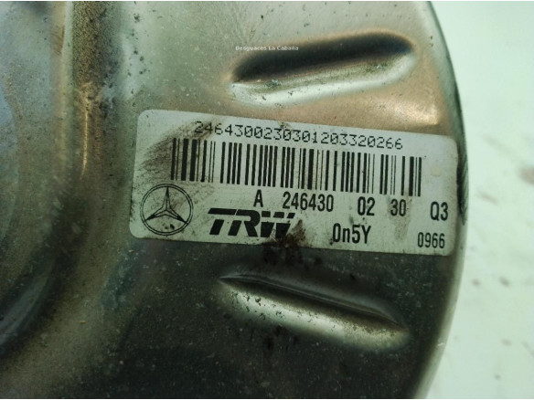 A2464300930 SERVOFRENO MERCEDES BENZ CLASE B (W246, W242)|Desguaces La Cabaña