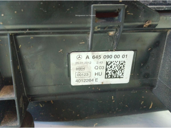  A6450900001 CAJA FILTRO AIRE MERCEDES BENZ CLASE B (W246, W242)|Desguaces La Cabaña