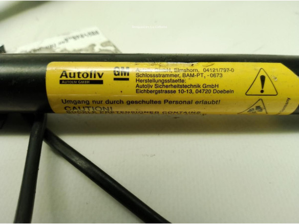 ANCLAJE CINTURON DEL IZQ OPEL ZAFIRA B (A05)|Desguaces La Cabaña