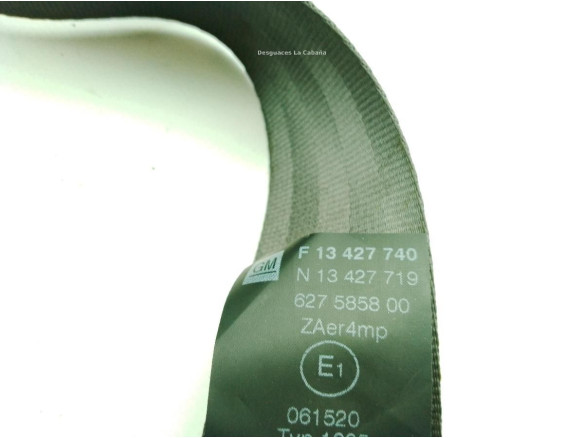   CINTURON DEL IZQ OPEL CORSA E (X15)|Desguaces La Cabaña