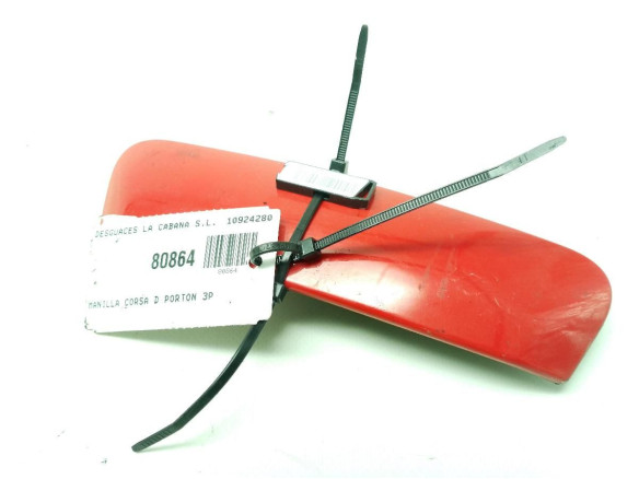 MANILLA PORTON / TAPA MALETA EXT OPEL CORSA D (S07)|Desguaces La Cabaña
